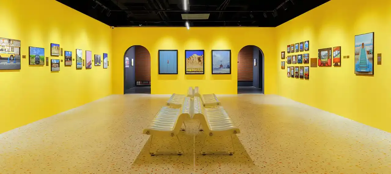 Accidentally Wes Anderson: Too Much Landscape exhibition