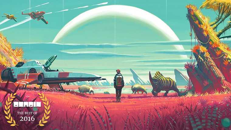 Best of 2016 - No Man's Sky promotional image
