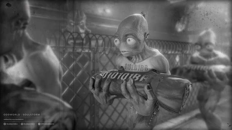 A screen from the Oddworld Soulstorm Alternate Reality Game