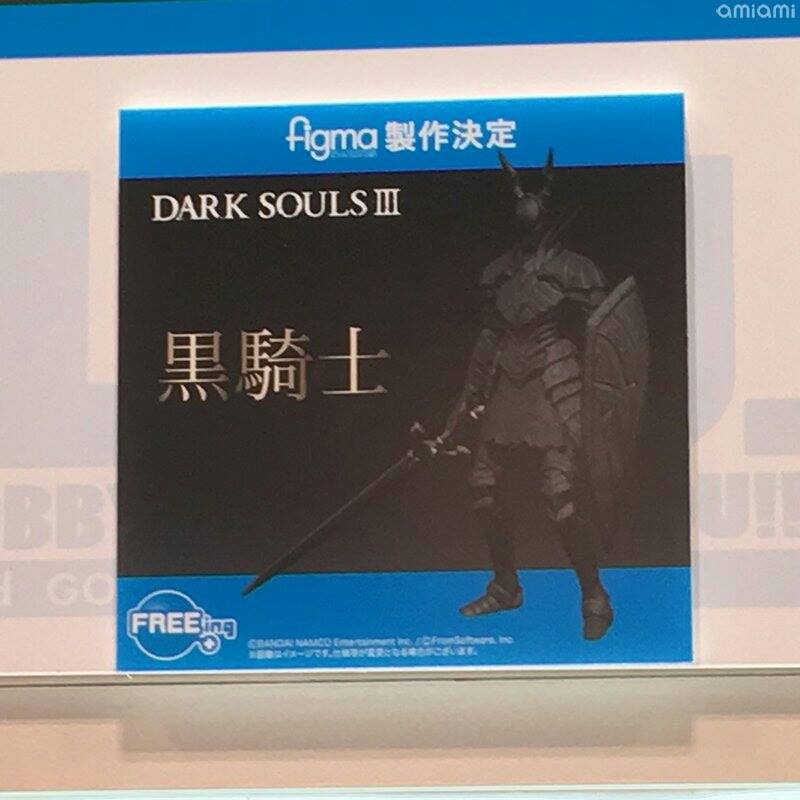 WonFes toy preview from Figma. Black Knight from Dark Souls 3.