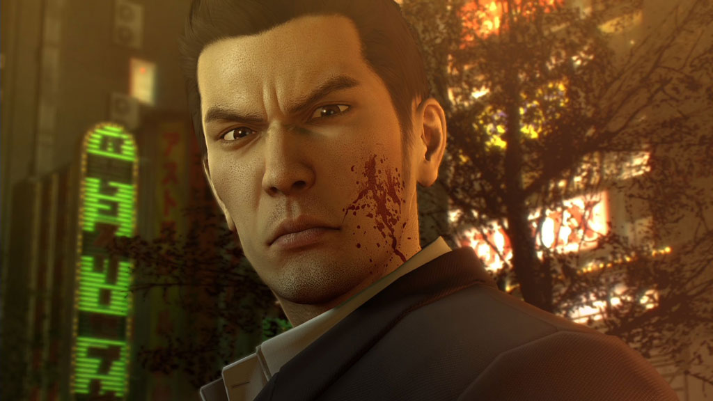 Screen from Yakuza 0 game