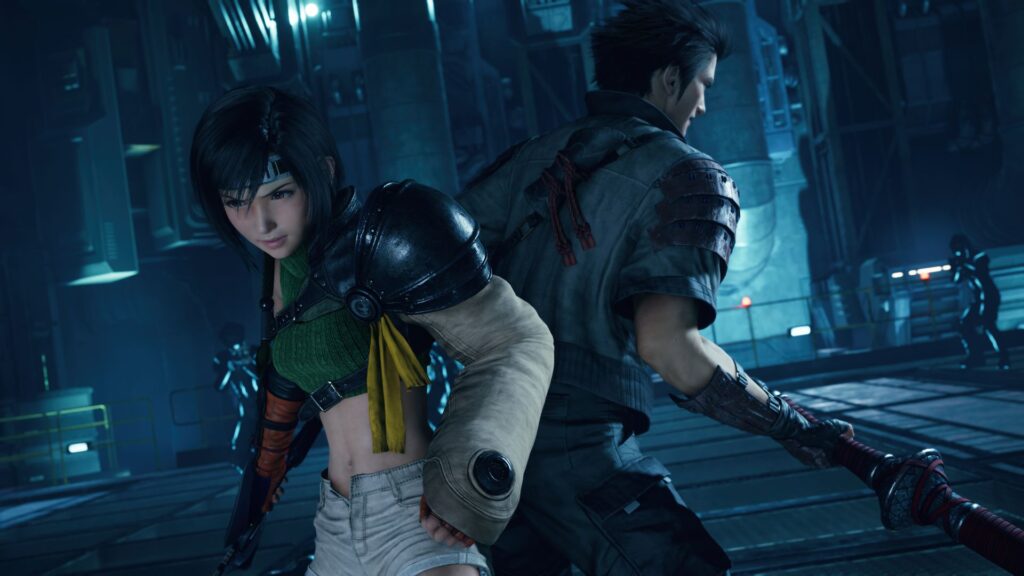 Screen from Final Fantasy VII: Remake Intergrade featuring Yuffie