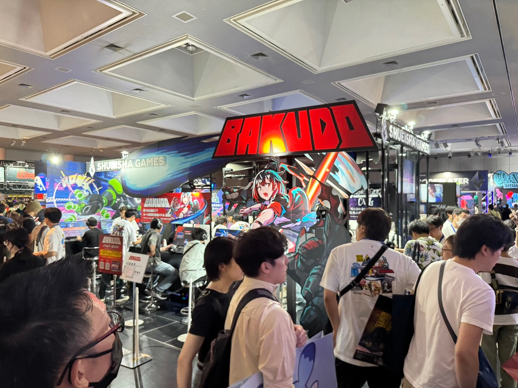 Photo from BitSummit 13 indy game event in Kyoto.