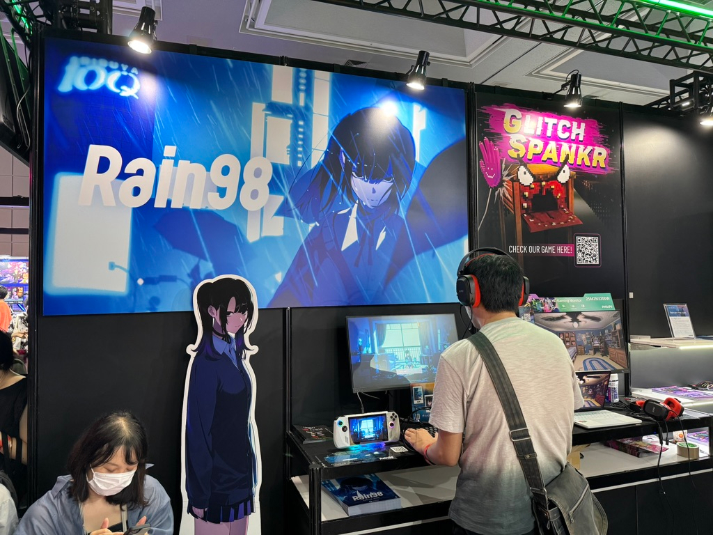 Photo from BitSummit 13 indy game event in Kyoto.